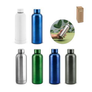 Garrafa Térmica Personalizada Inox Reciclado 550ml - HUBSP-94288