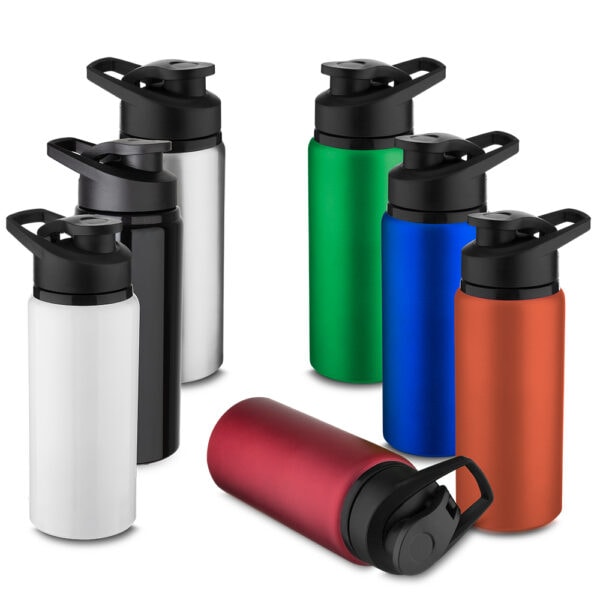 Garrafa personalizada alumínio 650ml brinde corporativo