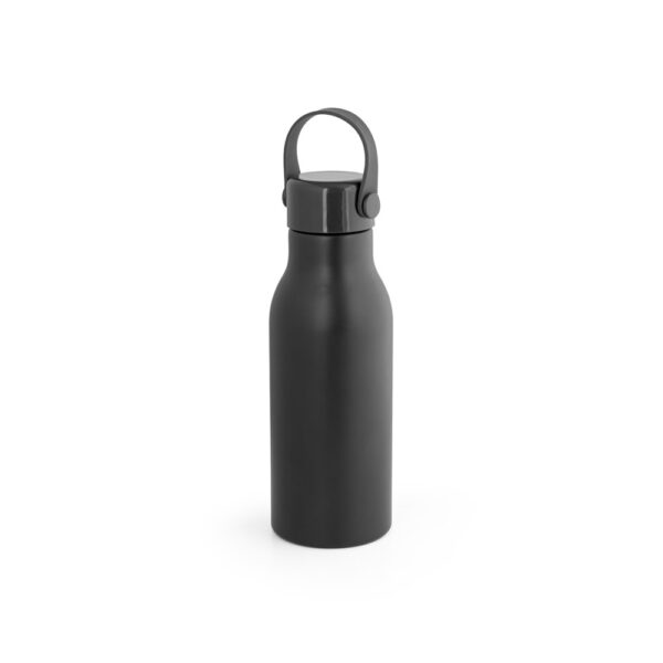 Brinde corporativo garrafa alumínio preta 700ml