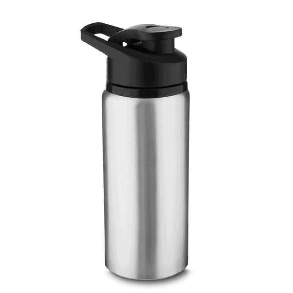 Garrafa corporativa branca 650ml impressão UV digital