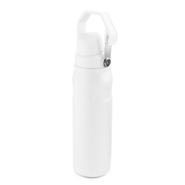 Garrafa térmica branca 750ml logomarca corporativa