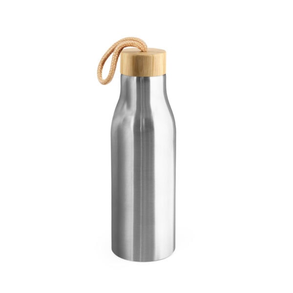 Garrafa personalizada UV digital inox preta 570ml