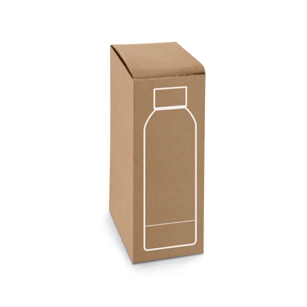 Brinde garrafa inox azul royal 550ml gravação corporativa