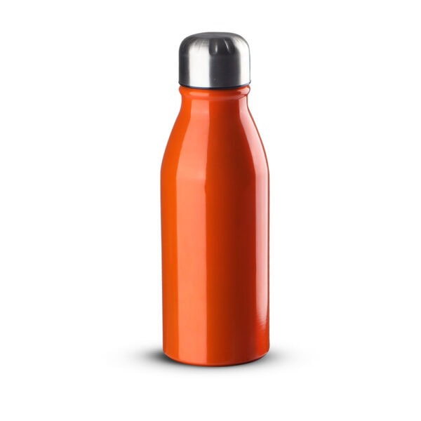 Kit garrafa alumínio corporativa com impressão UV 500ml