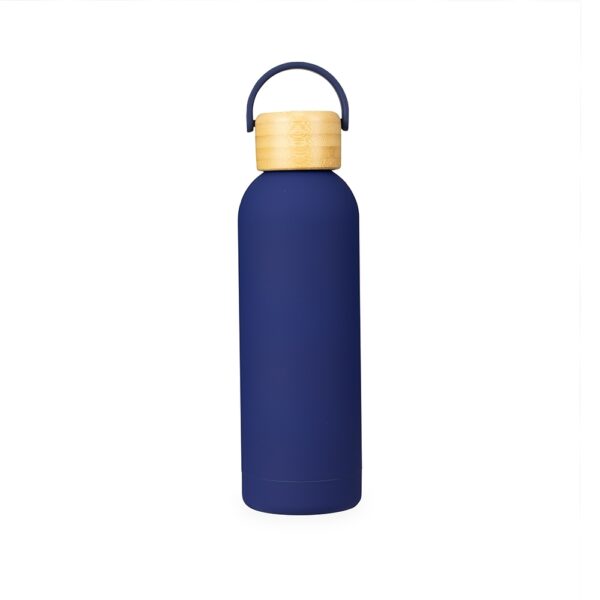 Garrafa preta 500ml brinde empresarial gravação laser