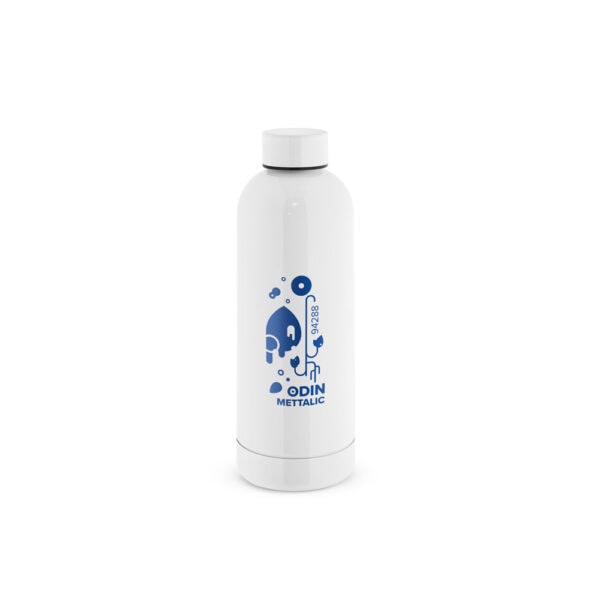 Garrafa corporativa 550ml chumbo com gravação tampografia