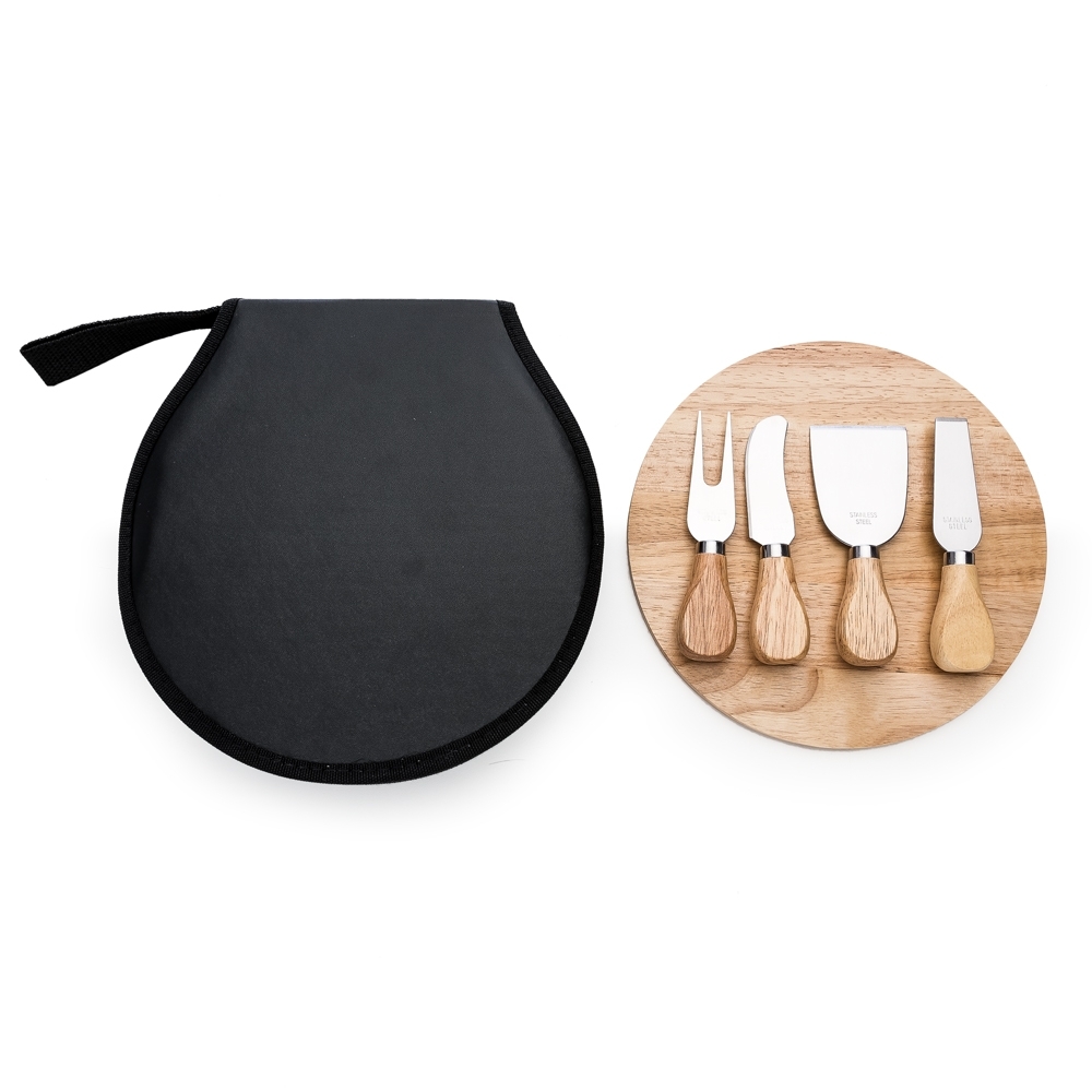 - Huble Brindes Corporativos Kit Queijo Personalizado 5 Peças - HUBZB - 12222 - Imagem 2