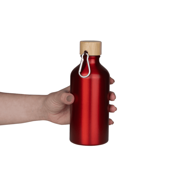 Garrafa inox 550ml gravação laser personalizada empresa