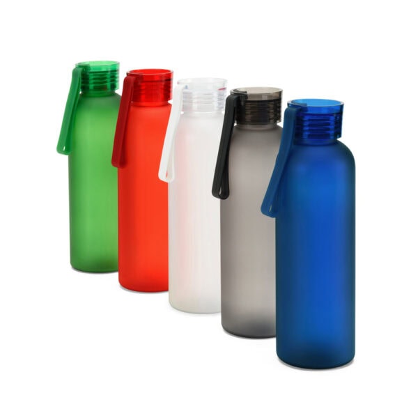 Garrafa personalizada plástica 600ml com logo silk