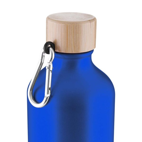 Garrafa corporativa laranja 550ml com logomarca