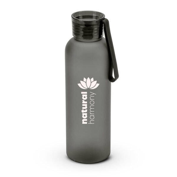 Garrafa personalizada 600ml preta para brindes B2B