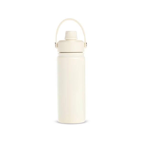 Kit brinde garrafa térmica azul personalizada 600ml