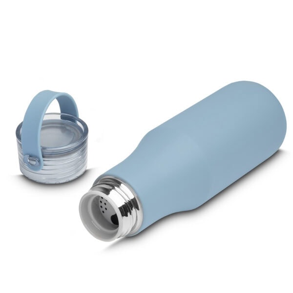 Garrafa térmica azul claro personalizada 500ml empresa