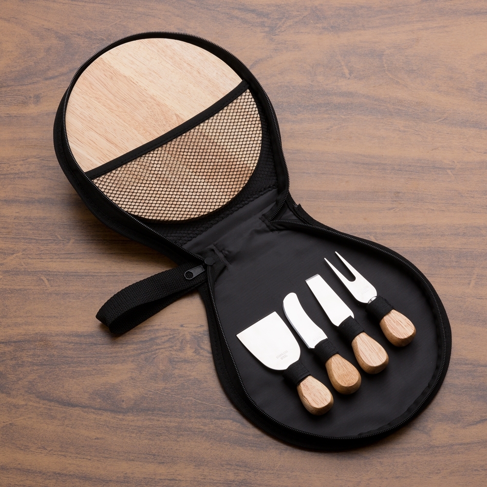 - Huble Brindes Corporativos Kit Queijo Personalizado 5 Peças - HUBZB - 12222 - Imagem 5