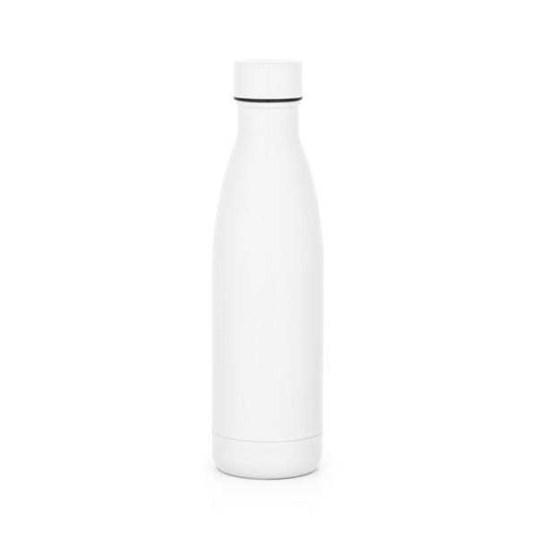 Garrafa térmica branca personalizada silk screen 810ml