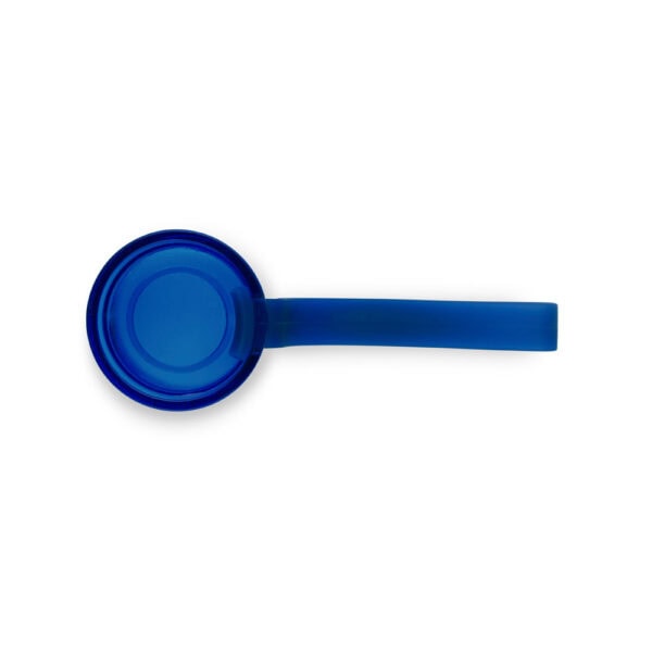 Garrafa plástica azul 600ml gravação silk empresa