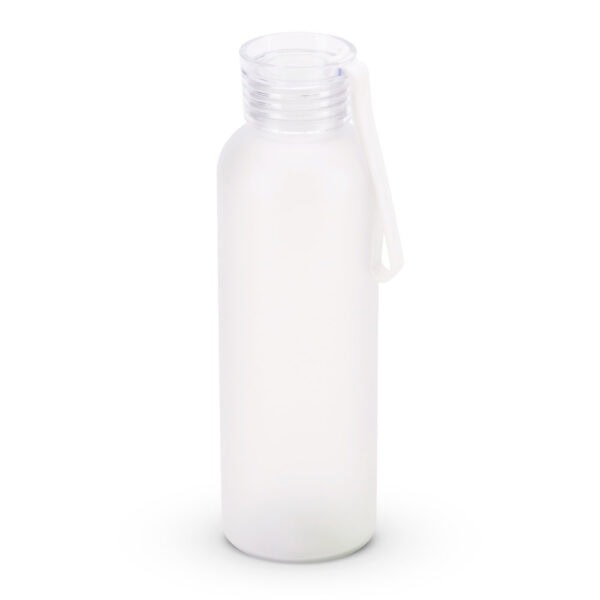 Garrafa verde personalizada plástica 600ml silk logo