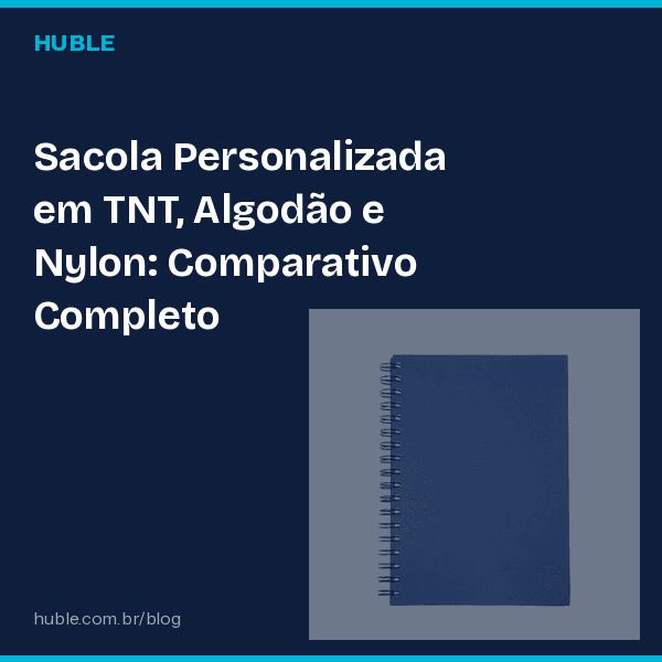 Sacola Personalizada em TNT, Algodão e Nylon: Comparativo Completo