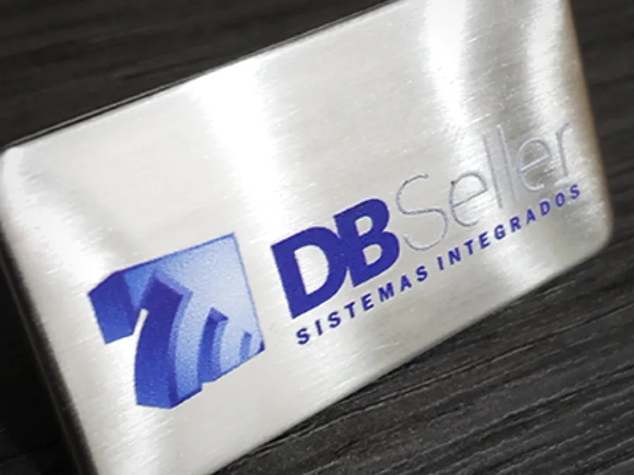 Placa de metal personalizada — DBSeller
