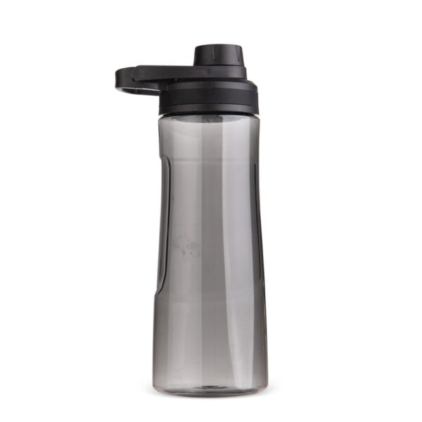 Garrafa roxa 750ml com logo gravação silk corporativa
