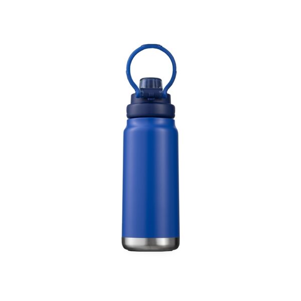Garrafa térmica cinza 750ml gravação laser corporativa