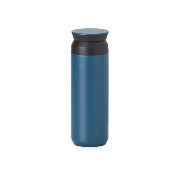 Kit garrafa térmica inox personalizada cores variadas