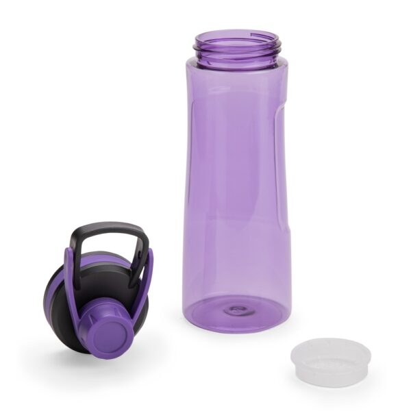Garrafa plástica verde 750ml brinde personalizado
