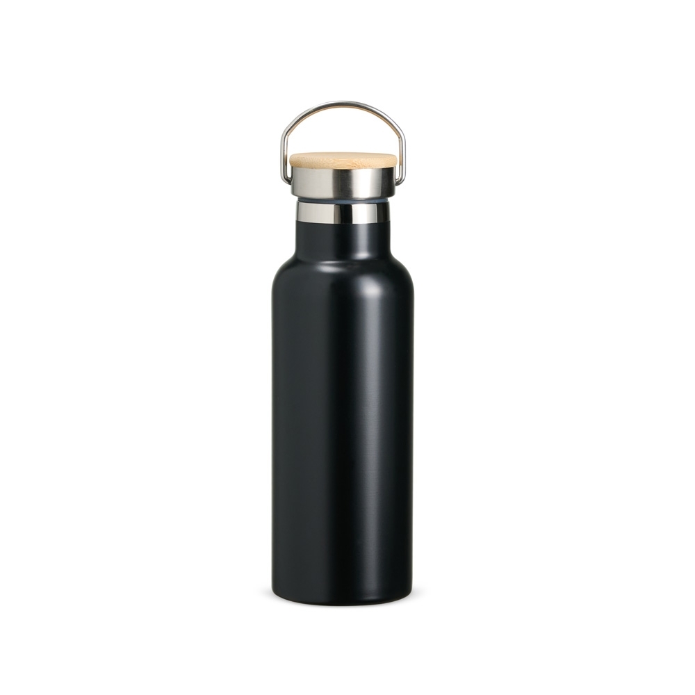 - Huble Brindes Corporativos Garrafa Térmica Personalizada Inox 500ml - HUBZB-14784B - Imagem 2