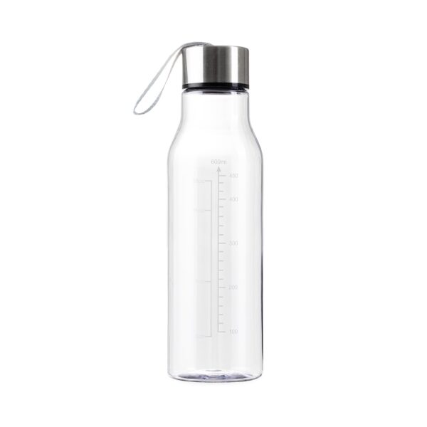 Garrafa plástica personalizada silk fundo transparente