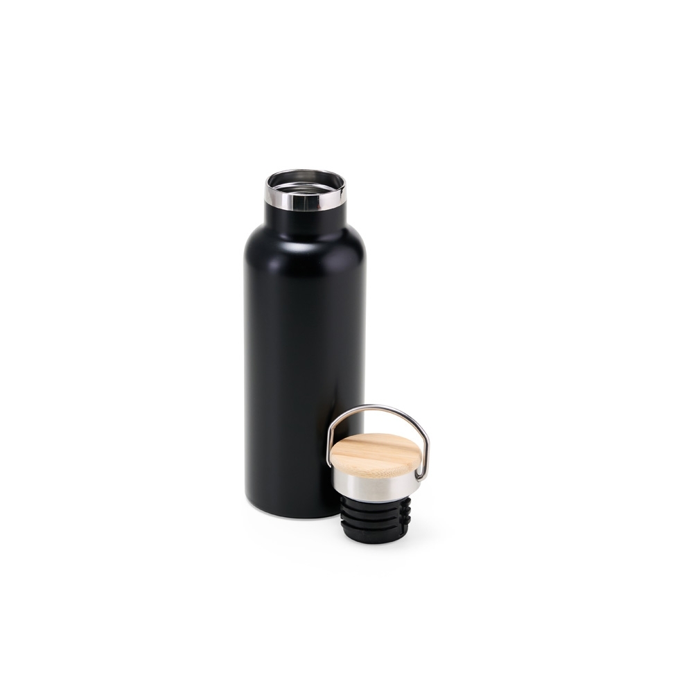 - Huble Brindes Corporativos Garrafa Térmica Personalizada Inox 500ml - HUBZB-14784B - Imagem 3