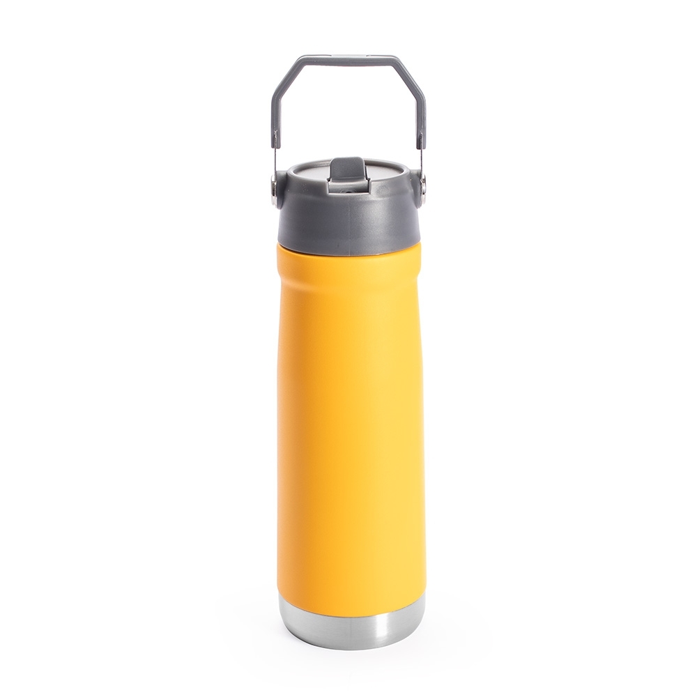 - Huble Brindes Corporativos Garrafa Térmica Personalizada Inox 630ml - HUBZB-04098B - Imagem 8