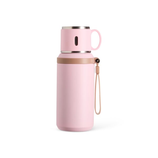 Garrafa inox 600ml personalizada para brindes B2B