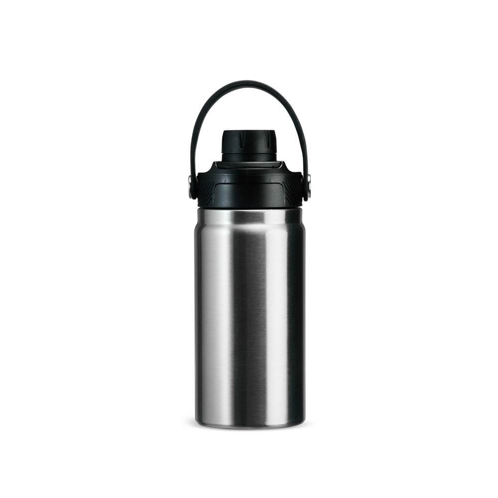 - Huble Brindes Corporativos Garrafa Térmica Personalizada Inox 400ml - HUBZB-19002 - Imagem 2