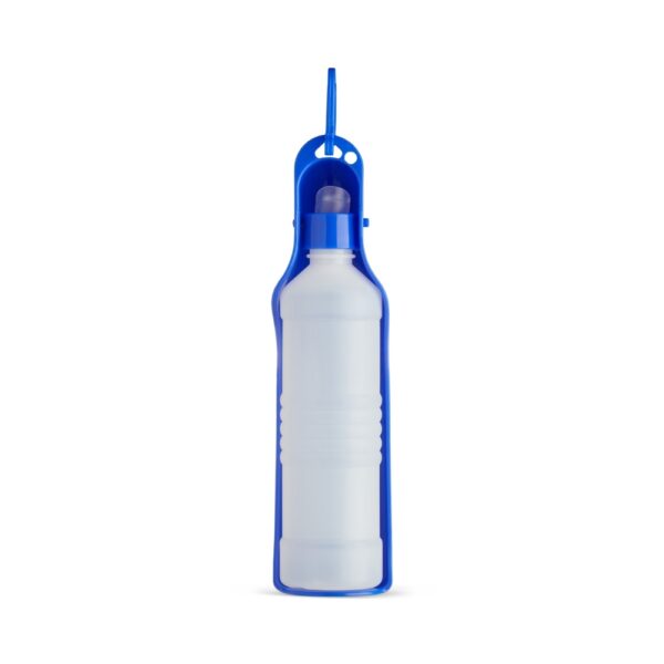Bebedouro pet cinza personalizado silk para pets corporativo