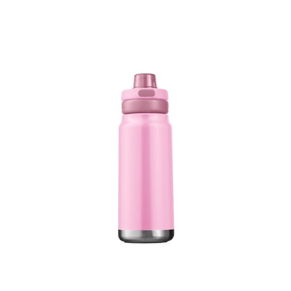 Garrafa inox azul 750ml gravação laser corporativo