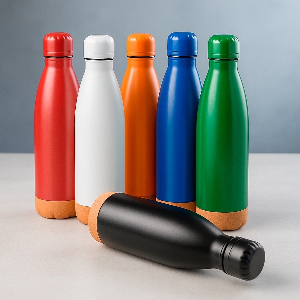 - Huble Brindes Corporativos Garrafa Térmica Personalizada Inox 500ml - HUBZB-19011