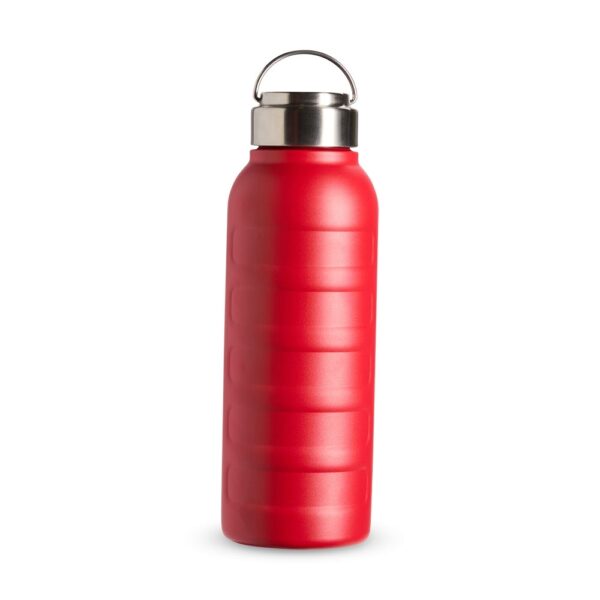 Garrafa térmica rosa personalizada corporativa inox