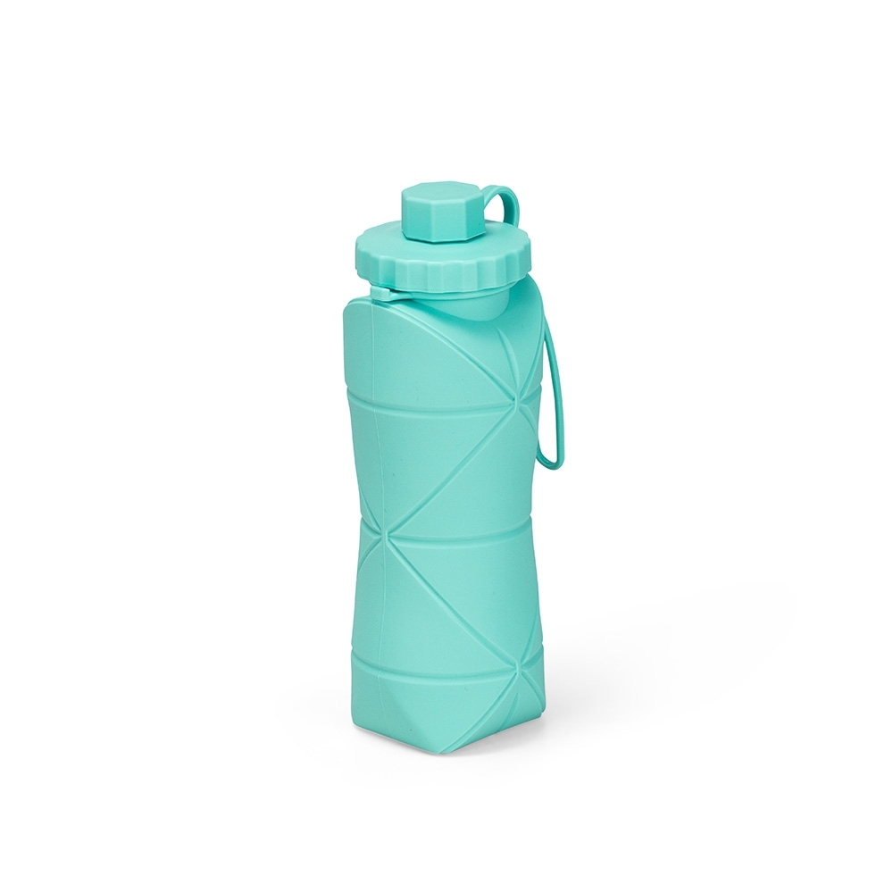 - Huble Brindes Corporativos Garrafa Dobrável Personalizada Silicone 600ml - HUBZB-19170 - Imagem 11