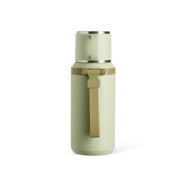 Garrafa inox roxa personalizada brinde corporativo