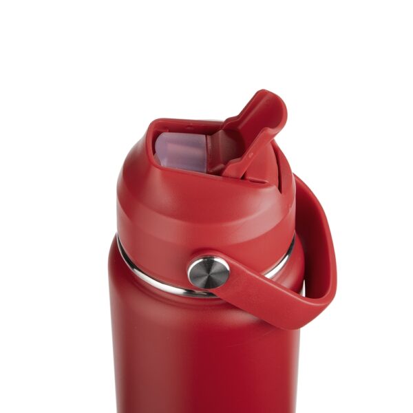Brinde garrafa inox 600ml personalizada com logomarca