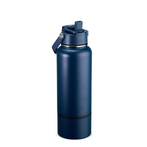 Garrafa térmica amarela personalizada com logo 800ml