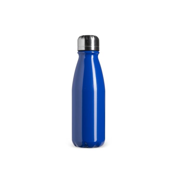 Garrafa alumínio preta 550ml gravação laser corporativa