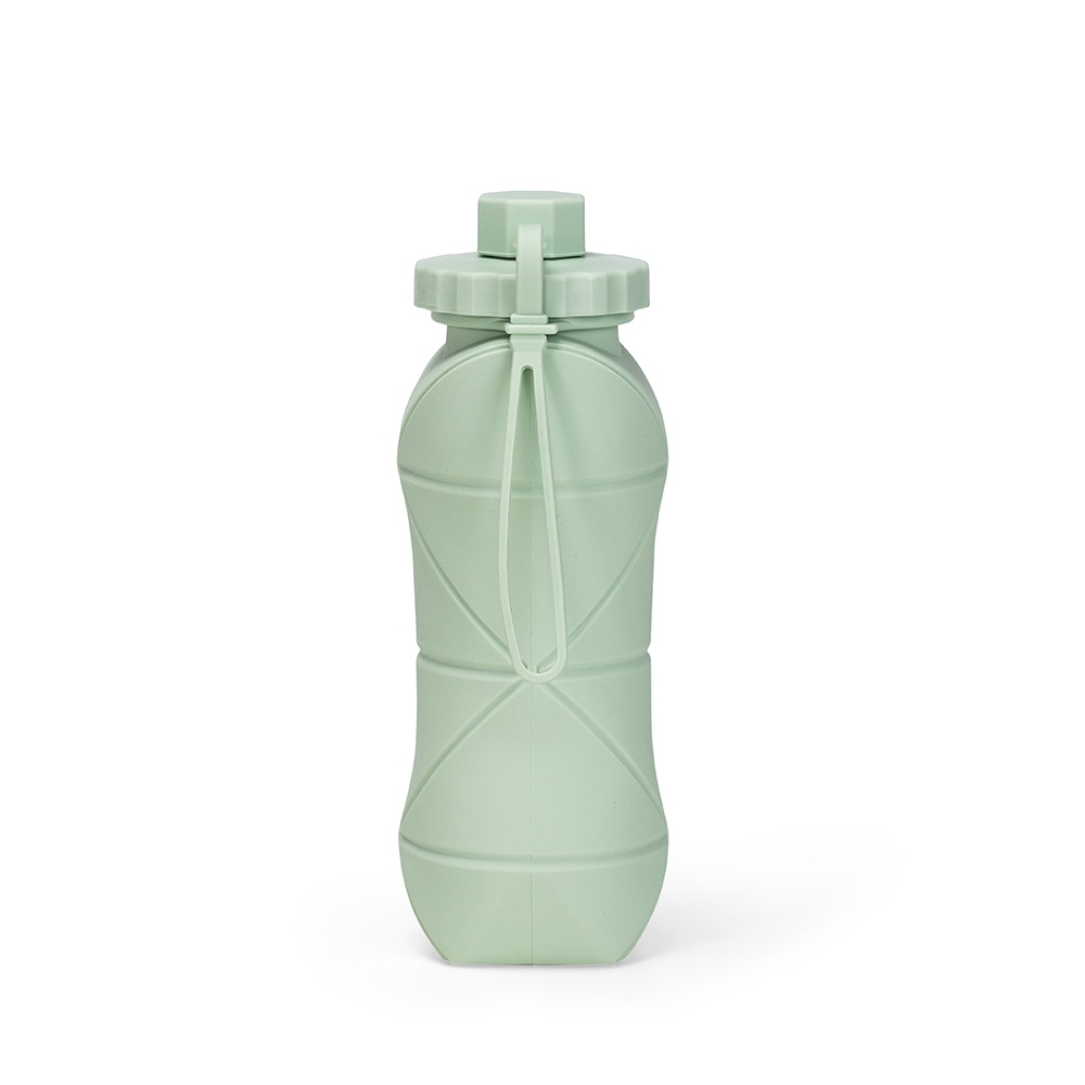 - Huble Brindes Corporativos Garrafa Dobrável Personalizada Silicone 600ml - HUBZB-19170 - Imagem 3