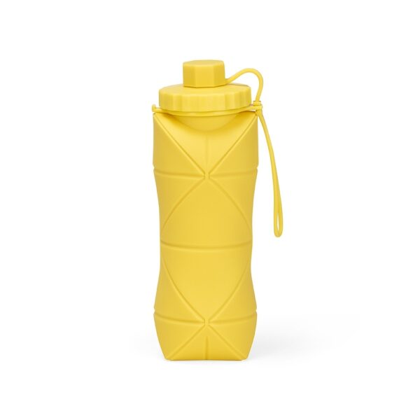 Brinde squeeze silicone azul personalizado silk screen