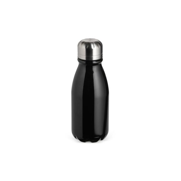 Garrafa alumínio prata personalizada silk screen 400ml