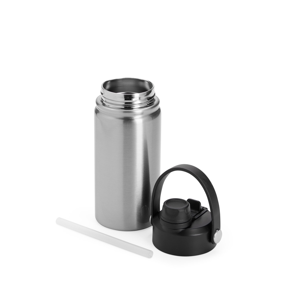 - Huble Brindes Corporativos Garrafa Térmica Personalizada Inox 400ml - HUBZB-19005 - Imagem 5
