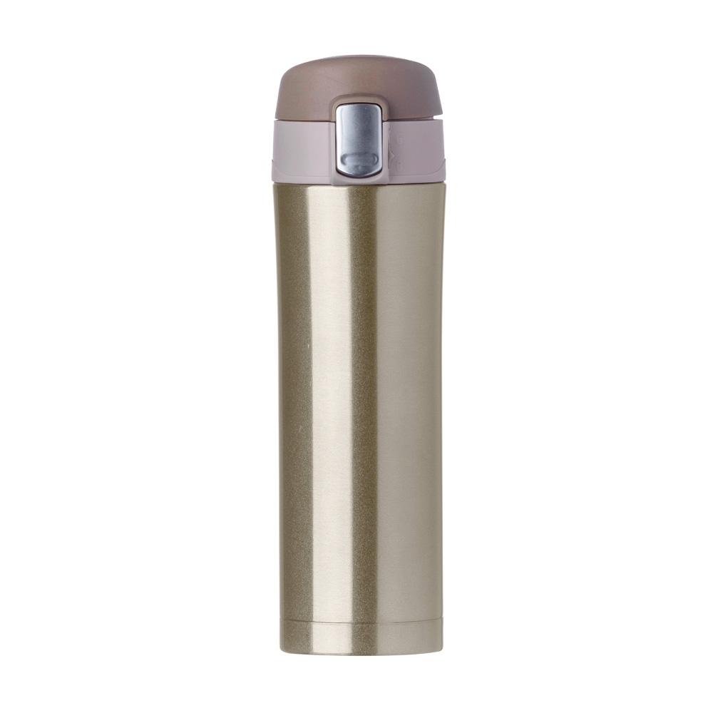 - Huble Brindes Corporativos Garrafa Térmica Personalizada Inox 450ml - HUBZB-02087B - Imagem 5