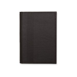 Bloco de Notas Personalizado Couro Sintético com Porta Caneta 15,6×11cm