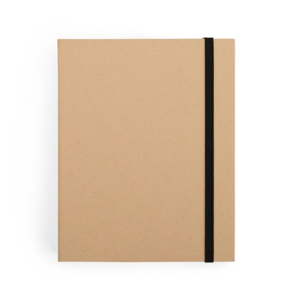 Bloco de Notas Personalizado Kraft com 5 Canetas 14,3×18,1cm Kraft