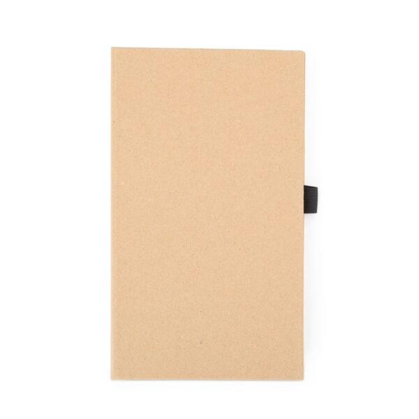 Bloco de Notas Personalizado Kraft com Autoadesivos 11,4×19,5cm Kraft
